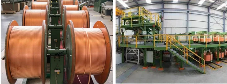Easy to mold soft copper coil Easy to mold soft copper coil